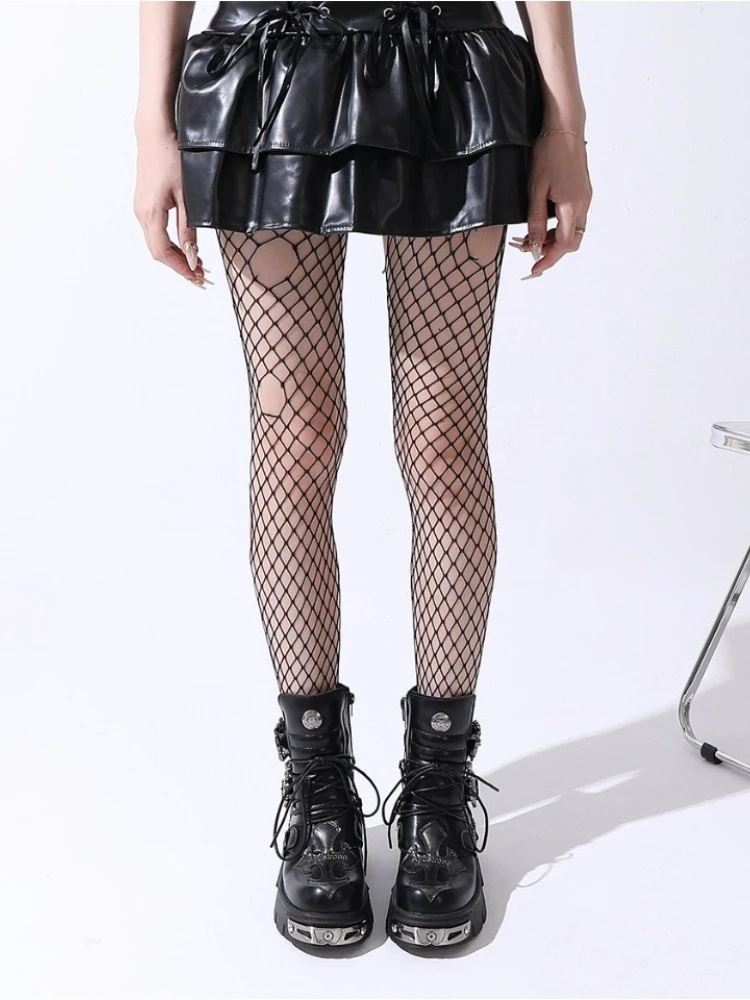 Buty motocyklowe retro casual wysokie męskie damskie hiszpańskie do streetwearu metalowe lokomotywowe punk rockowe na platformie — 2