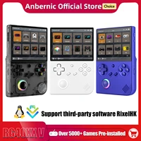 ANBERNIC RG 40XXV 64 Bit Linux consola de juegos portátil Retro pantalla IPS de 4,0 pulgadas compatible con 5G WiFi Bluetooth HD-Out RG40XXV con aplicación