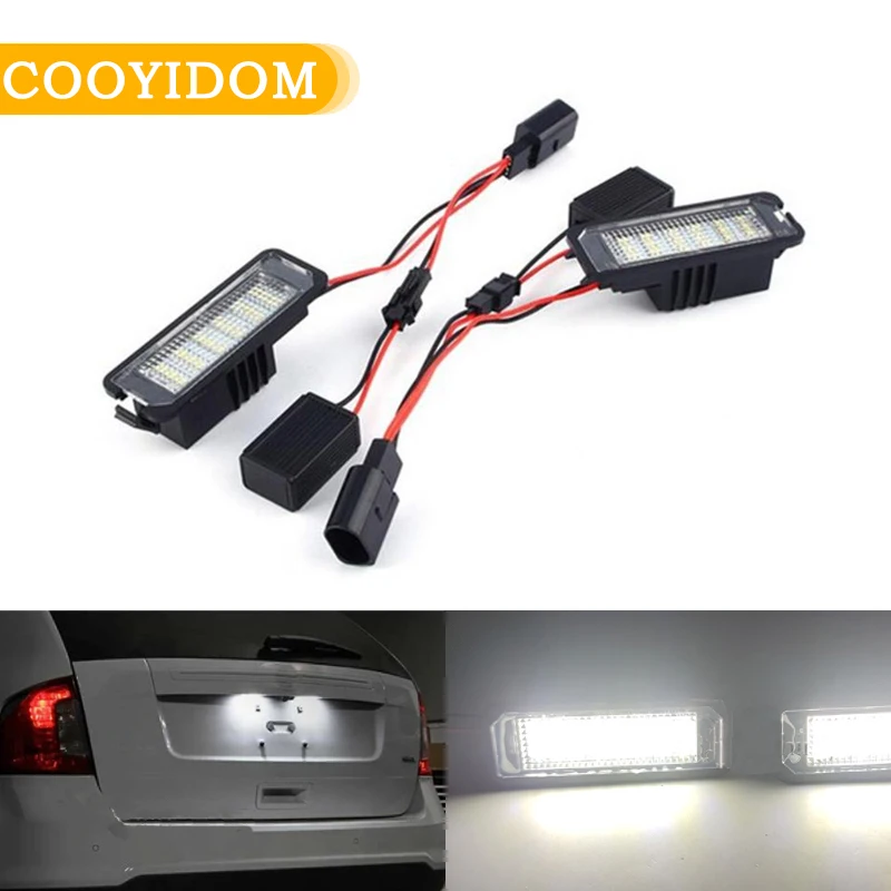 1/2Pcs Led Car Lice… - image