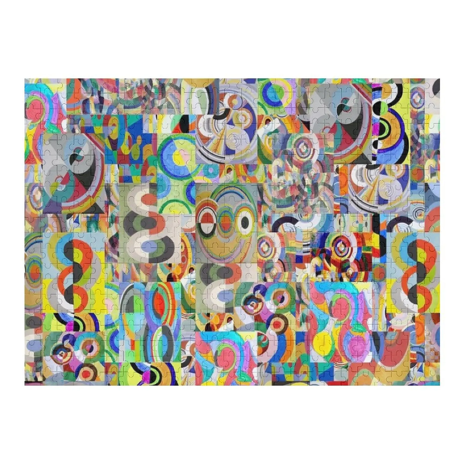 Rompecabezas de Robert Delaunay, rompecabezas de regalo personalizado para niños, rompecabezas de juguetes personalizados