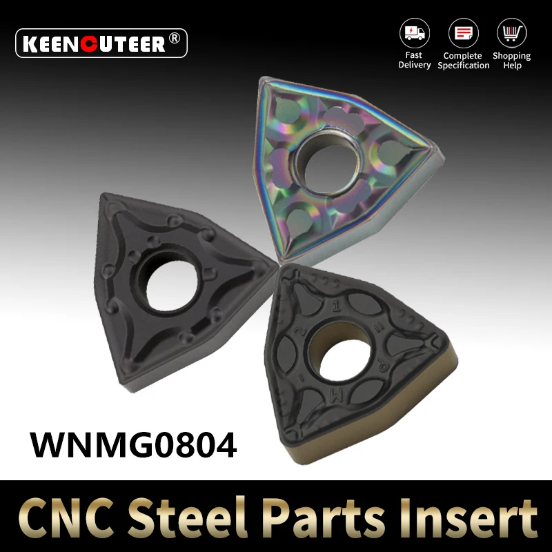 

WNMG Blade for Steel WNMG08 MA/GF/PR/HQ/PM YZ6030 YZ5010 YZ5028 Carbide Insert for MWLNR External Turning Tool Cutter CNC Lathe
