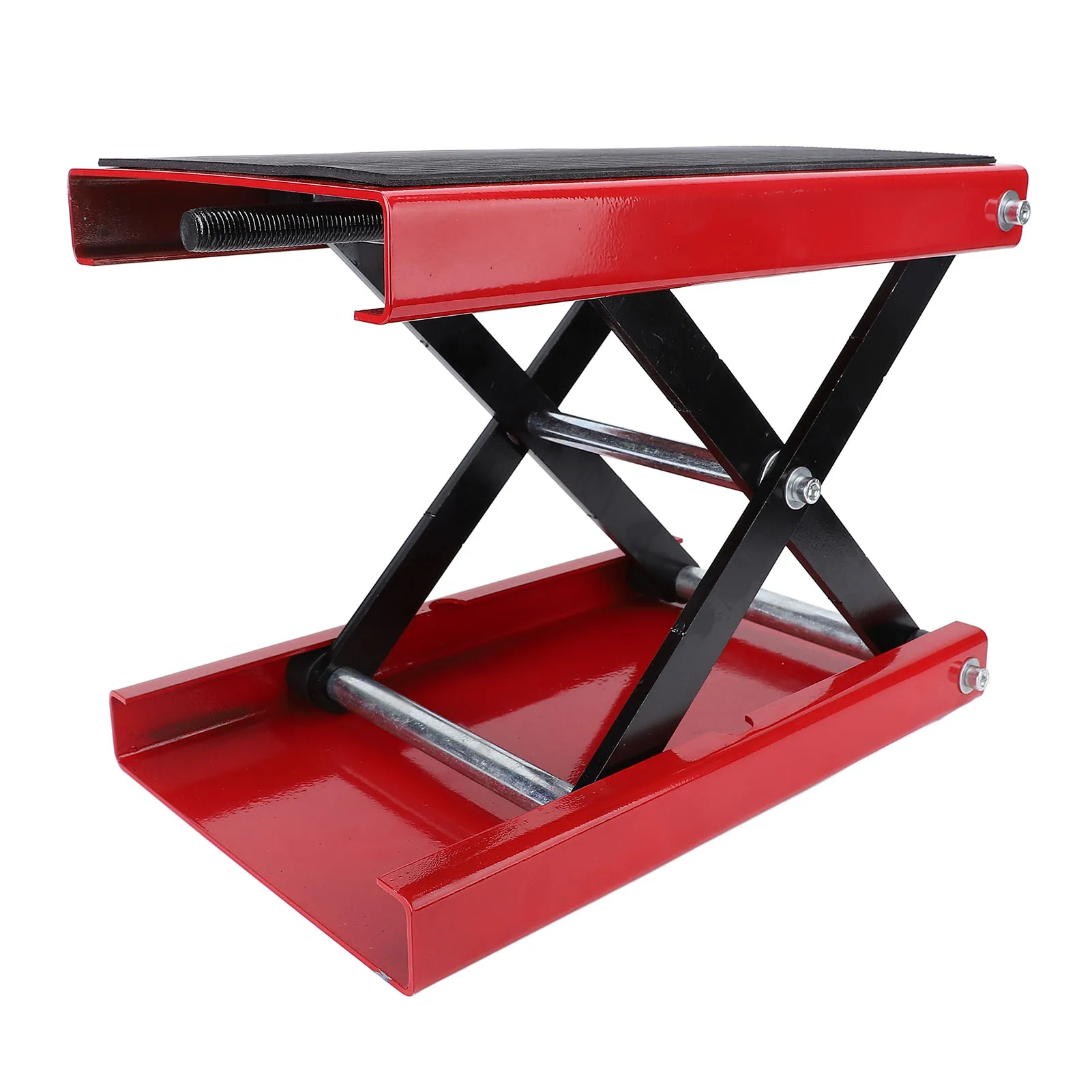 

Motorcycle Lift Jack Heavy Duty 500kg Capacity Motorcycle Scissor Jack 3.35 To 13.39inch Adjustable Height for Motorbike