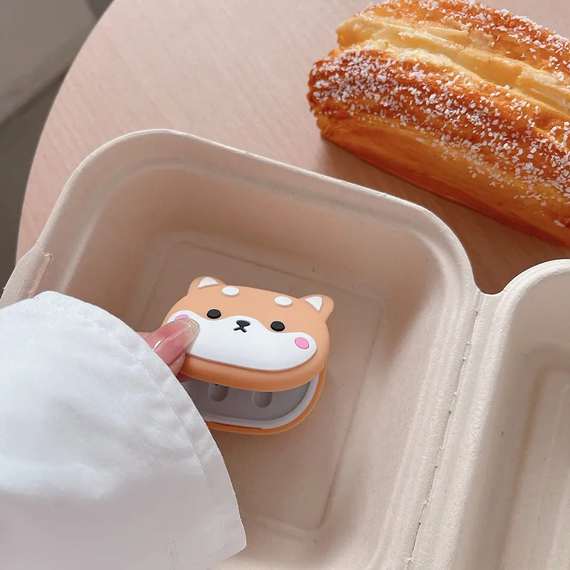 ل جديد Redmi براعم 4 لايت غطاء قذيفة ، جديد ثلاثية الأبعاد لطيف الكرتون شيبا Inu/ديناصور/لعبة سماعة للصدمات مع هوك