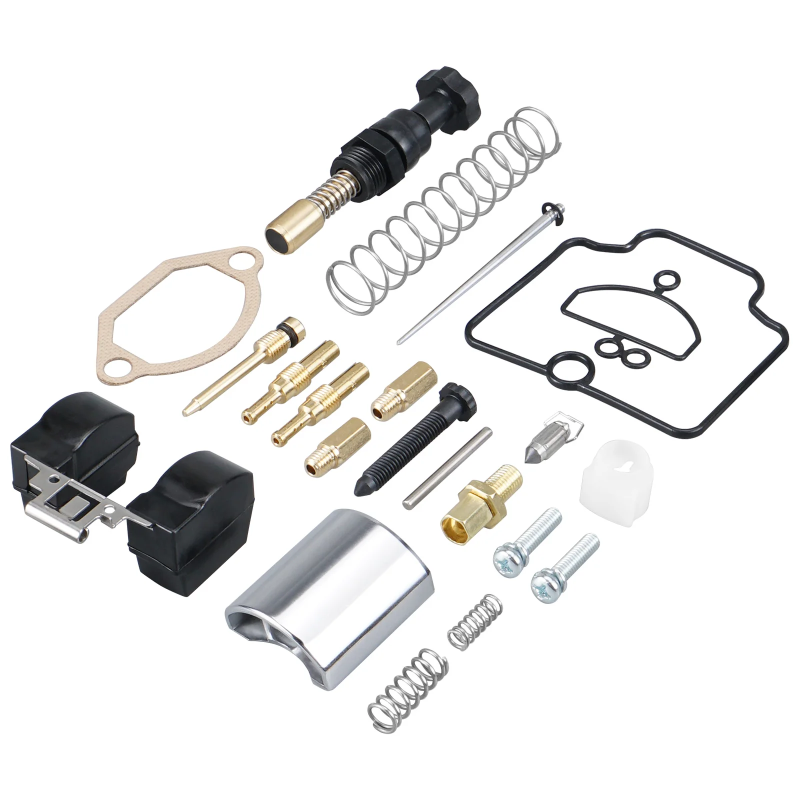 

Motorcycle Carburetor Repair Kit for Polaris Yamaha Honda Suzuki Dirt Bike Scooter Vergaser-Reparaturwerkzeug ATV Quad 28mm