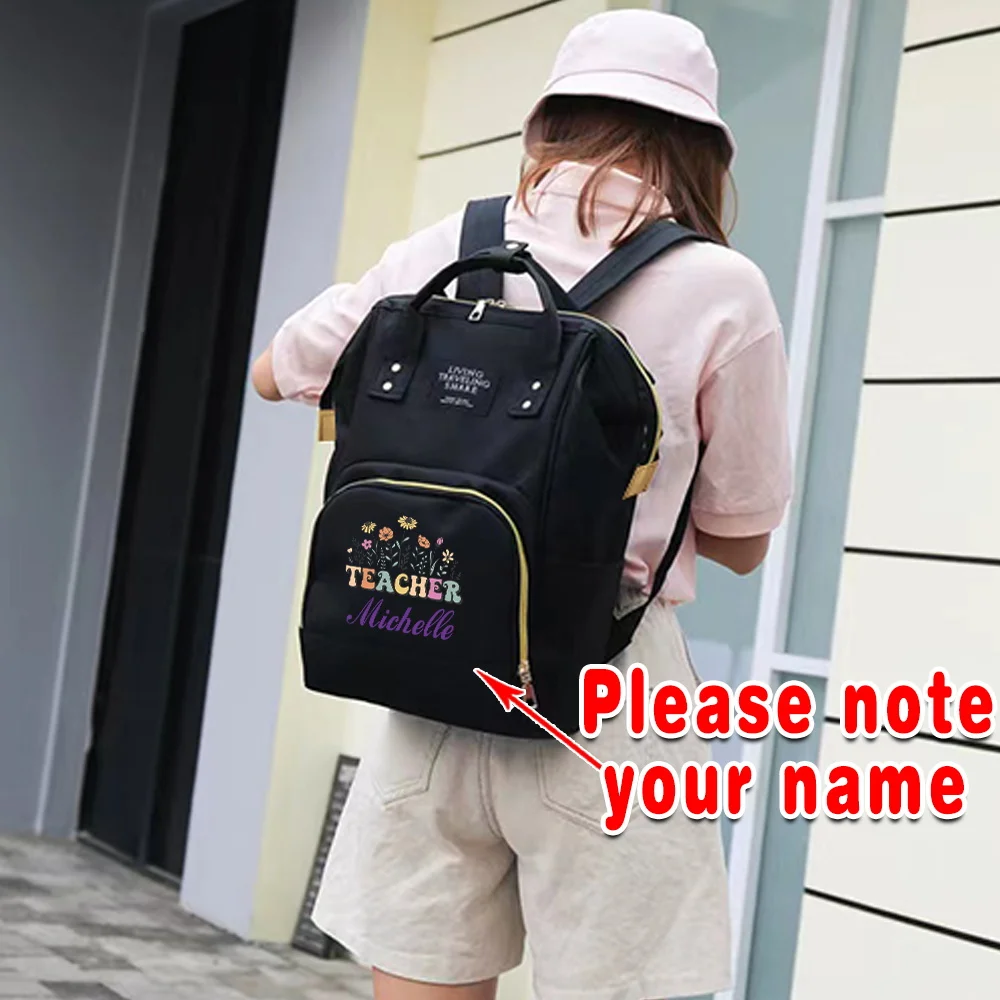 

Персонализированная многофункциональная термоизолированная дорожная сумка-органайзер большой вместимости для мам, модная сумка для хранения