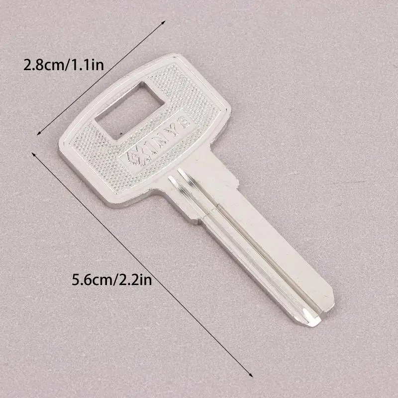 

10 PCS FAV1D Baili Double Slot Key Blanks - Standard Key Material for Locksmith Professional Use
