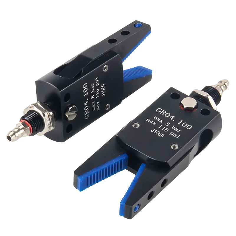 

STAR Type MINI Gripper Manipulator Fixture with Magnetic Induction Antiskid Cover for Injection Molding Manipulator Accessories