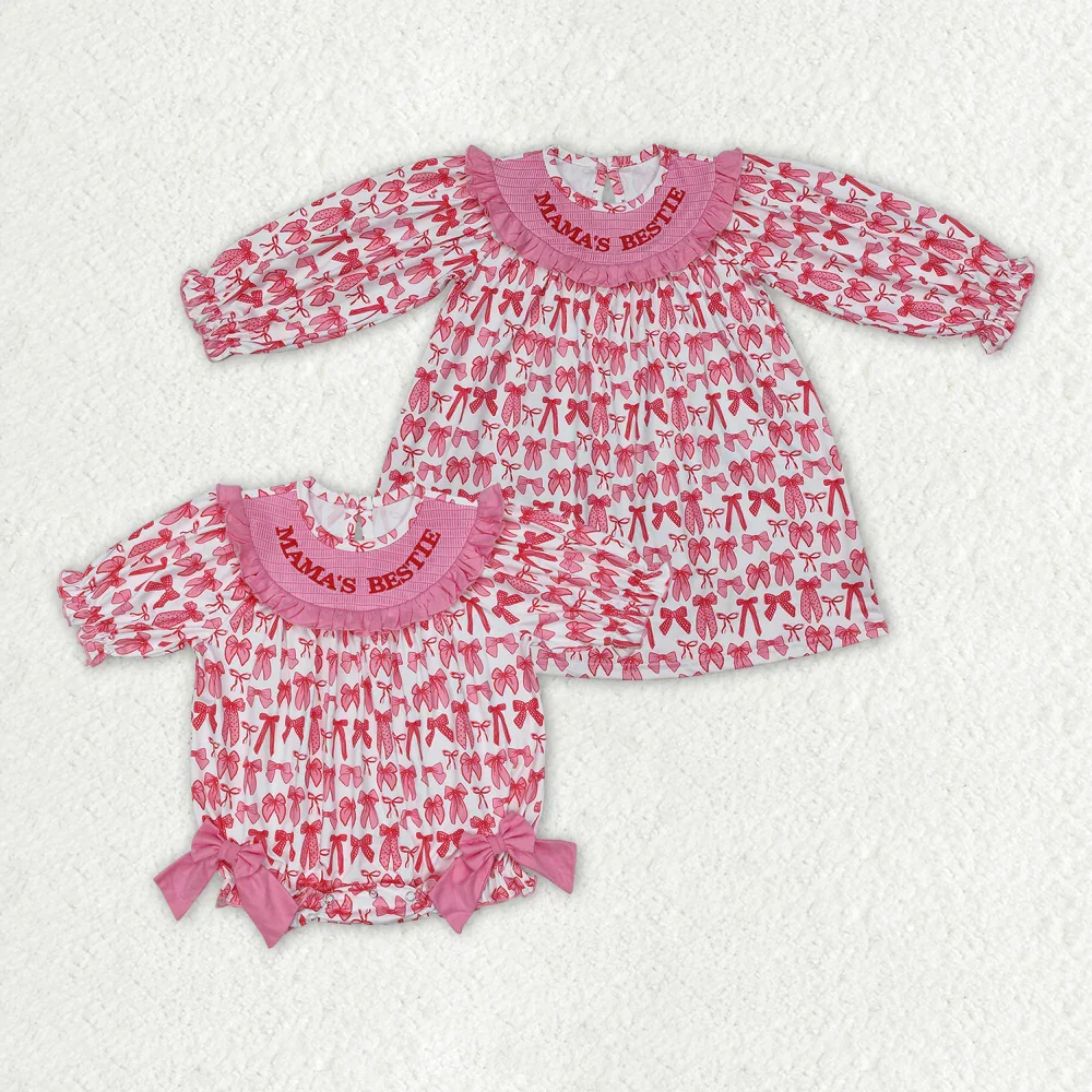 Baby Clothing Boutique - Summer Boutique Baby Girls Dresses Embroidered