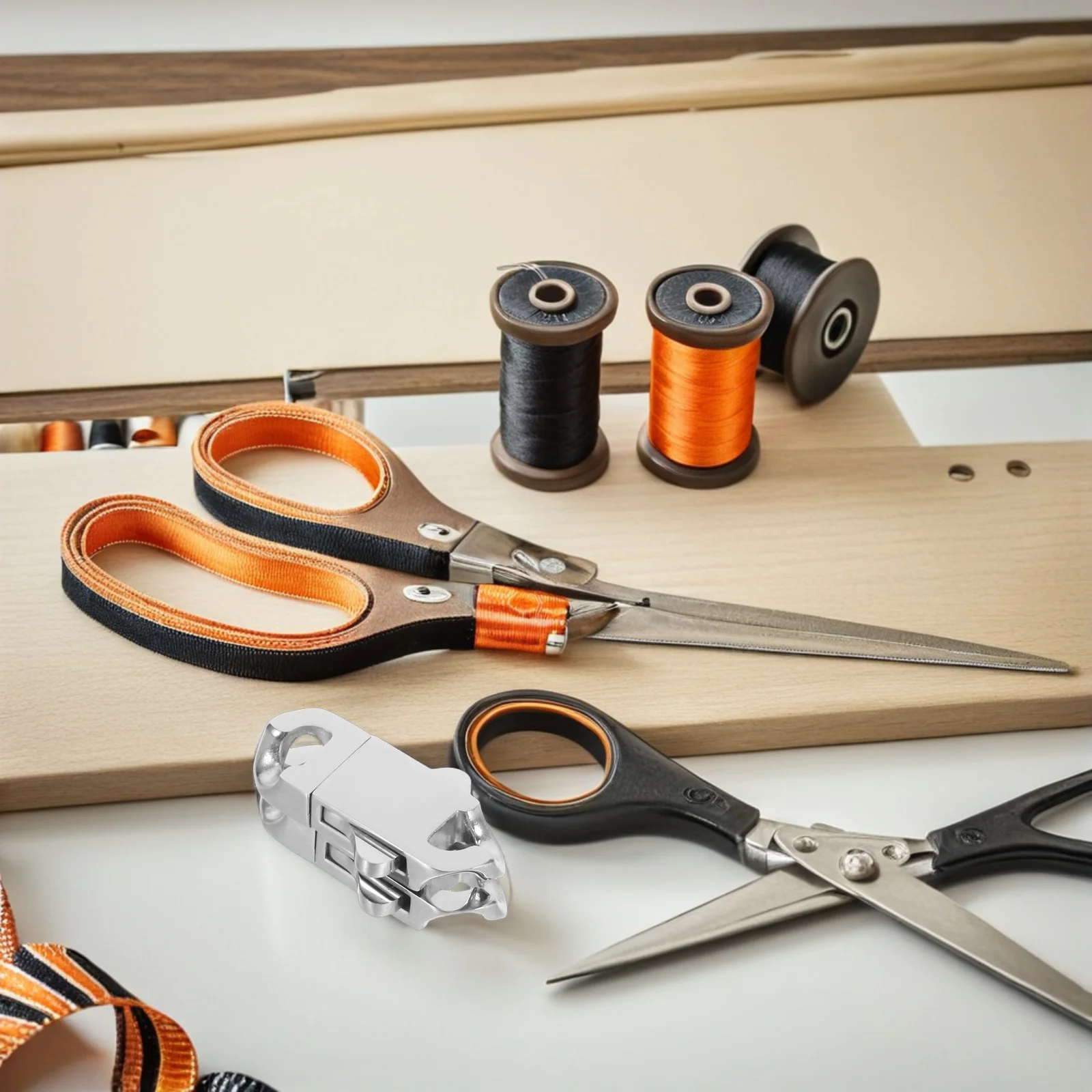 

2Pcs Stainless Steel Jewelry Clasp Spring Closure Necklace Bracelet Fastener Metal Buckle Set Accessories Jewelry Carabiner