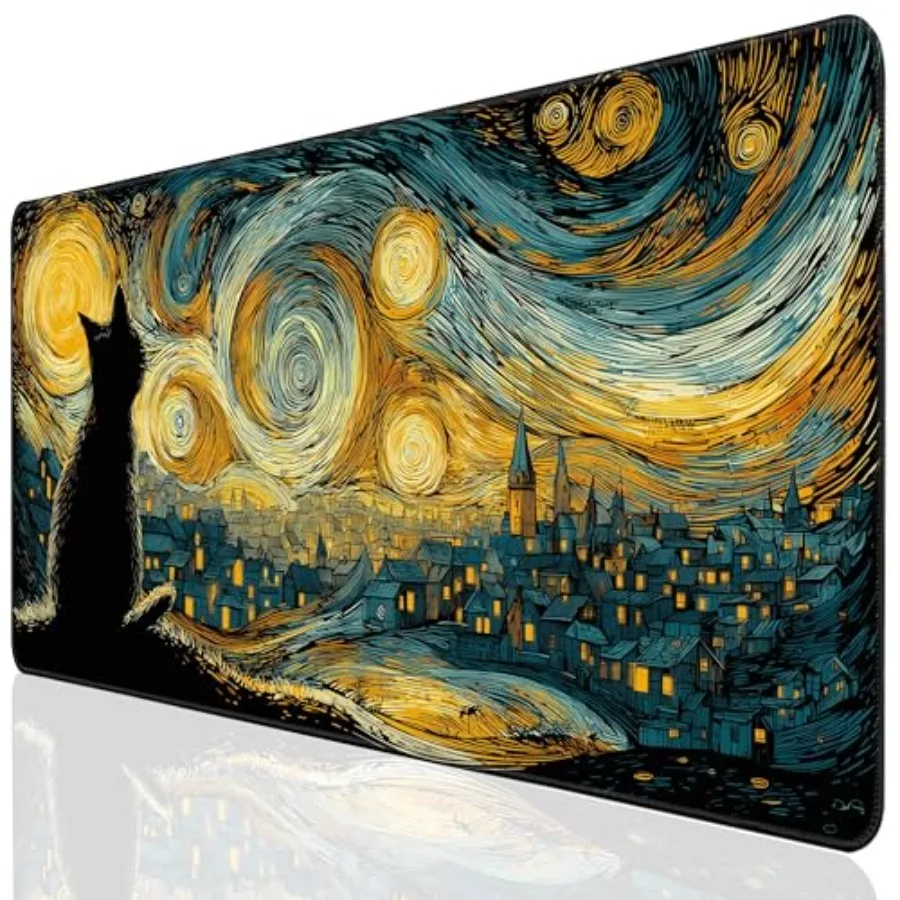 Desk Cover Mat, Extended Large Anime Mouse Pad, Computer Laptop Mat Desk Decor for Office Game Home 31.5 X 15.7 Inch