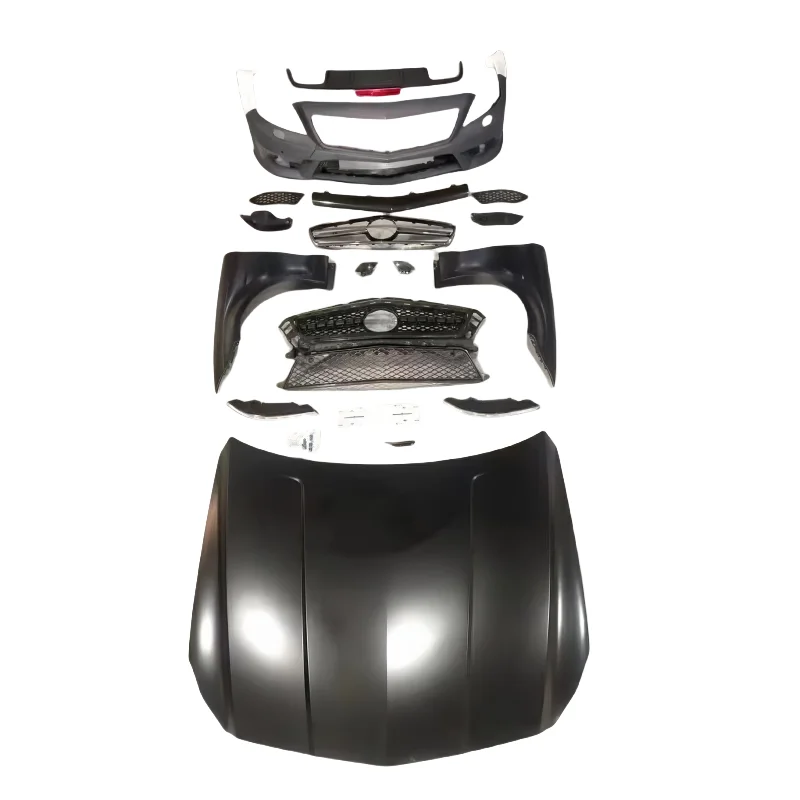 

High quality, low price for 12-16 Cls W218 Modified Cls63 Large Encircling Kit Front bar Center Mesh Machine Cover Leaf