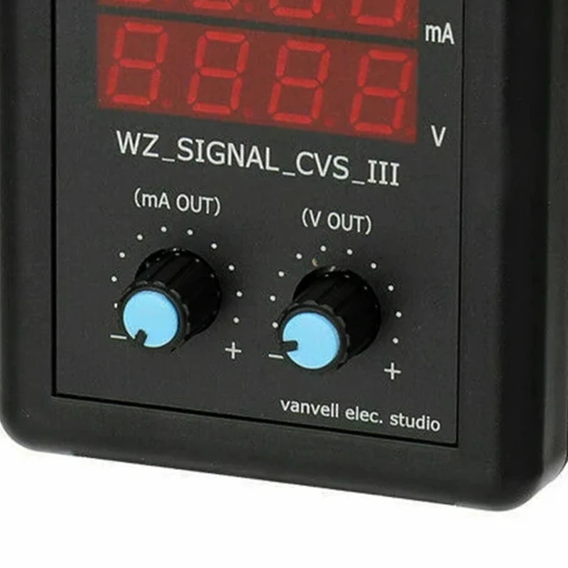 Регулируемый генератор сигналов 4-20 мА, инструмент для моделирования источника постоянного тока 0-10 В, калибратор передатчика тока и напряжения 24 В