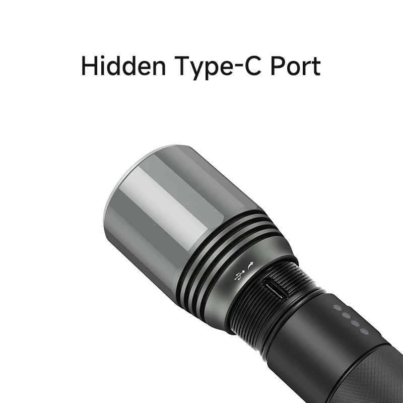 NexTool T10 High Power Flashlight 2000lm Rechargeable LED 7 Modes 2600mAh Battery 220m Torch Lamp Waterproof For Camping Hiking