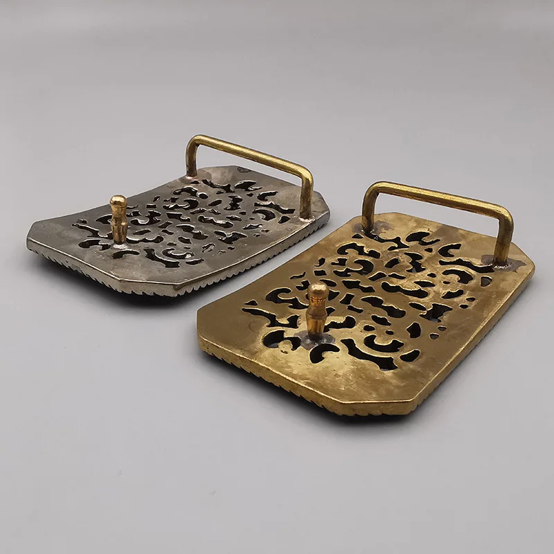 31/39 مللي متر حزام من النحاس النقي مشبك الرجعية النمط الصيني مشبك لوحة مشبك العتيقة Hebilla Cinturon Hombre Boucle Ceinture