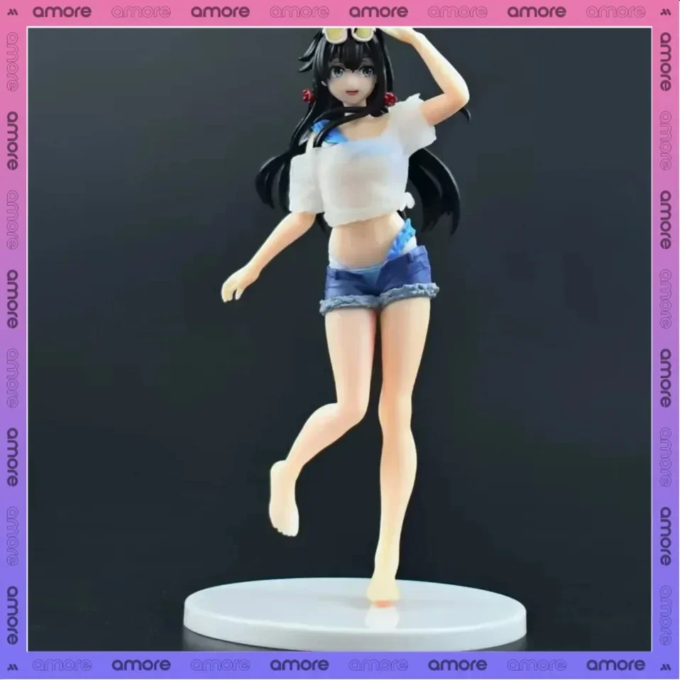 20CM My Teen Romantic Comedy SNAFU Yukinoshita Yukino T-Shirt Swimsuit PVC Action Figure Halloween Christmas Gift