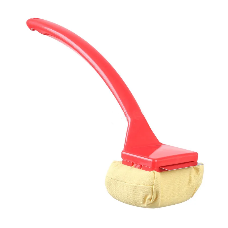 

Outdoor BBQ Grill Cleaning Brush Plastic Bristle Free Flame Retardant Cloth Kitchen Grease Remover Steel Grates Barbecue Cleaner