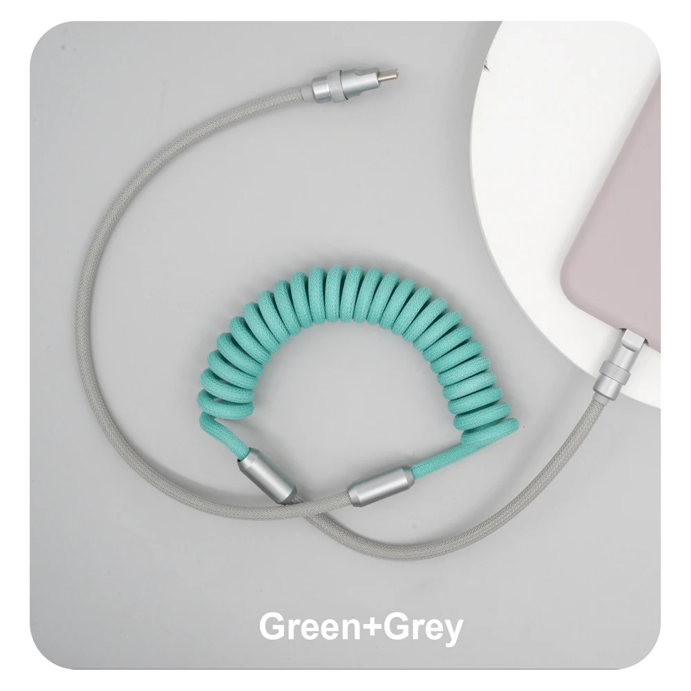 Stretch Super Fast Charging 120W 6A USB C iOS Cable For iPhone 14 Type-C Silicone Quick Charge Xiaomi Huawei Samsung Data Line