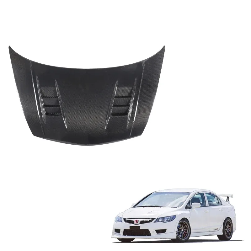 

2007-2015 Car Accessories&Parts Feels Style Carbon Fiber Engine Hood for FD2 Front Bonnet
