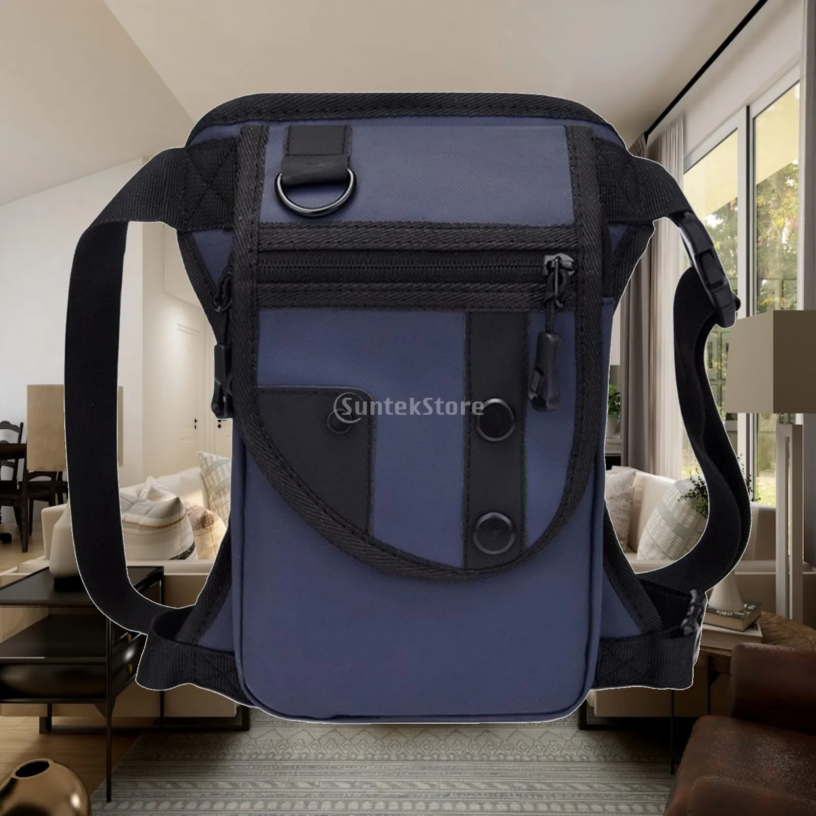 Cycling Leg Bag Portable Waist Pack for Outdoor Activities Large Capacity Multi Pocket Hip Bag