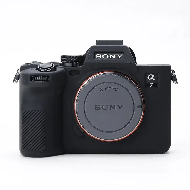 

Protector mirrorless camera bag For Sony A7 IV a7iv ILCE-7M4 a7m4 silicone Armor Skin case body cover