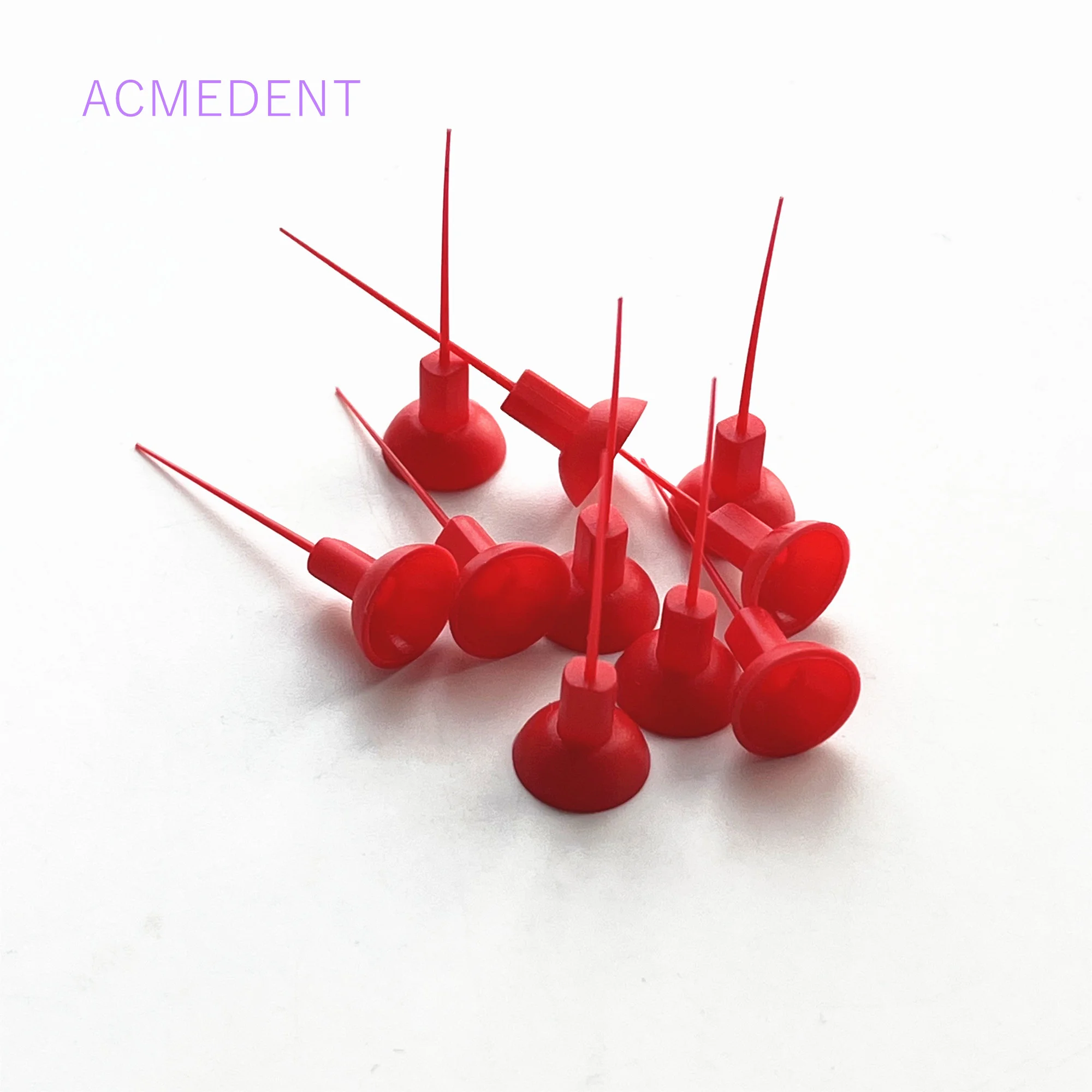 20~1000pcs Dental Activator Tips for Endo Ultra Sonic Activator Handpiece Needle Tip Red M