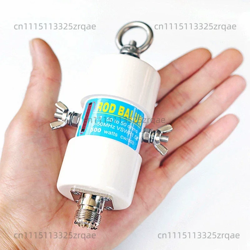 Universal 1:1 Voltage Type Balun Band 1-50MHz 500W Continuous Power Rated Short Wave Antenna Balun