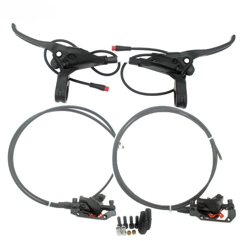 Car electric bicycle power-off brake E500 waterproof model, hydraulic disc brake oil pressure magnetic induction