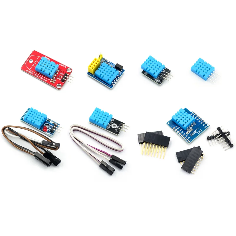 DHT11 Temperatur- und Feuchtigkeitsmodul, WiFi-Node-Modul, Mini-Digital-Temperatur- und Feuchtigkeitssensor, elektronischer Baustein – Detail 2