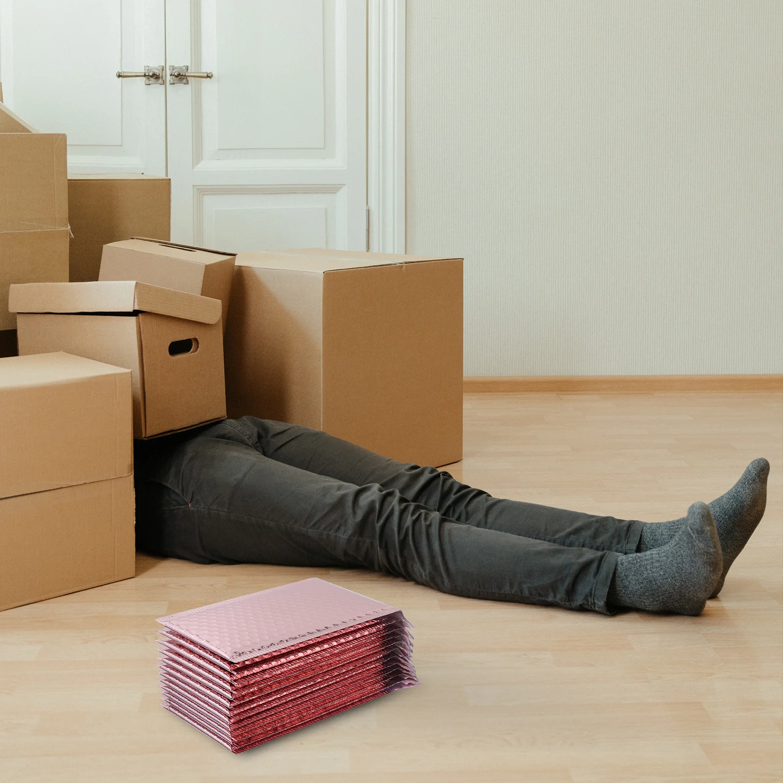 

12Pcs Padded Bubble Envelopes Waterproof Lightweight Eco-Friendly Mailers Protective Packaging Bags for Shipping Jewelry