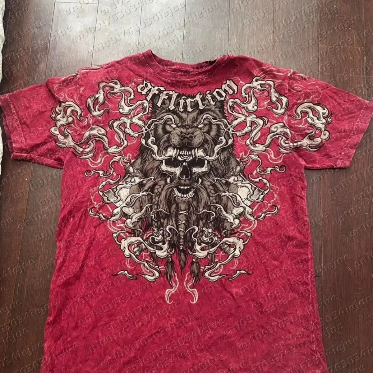 Europäisches und amerikanisches Herren-T-Shirt für den Sommer, Gothic-Design mit Schädel-Print, bequem, atmungsaktiv, Rundhalsausschnitt, Outdoor-Street-Top – Detail 10
