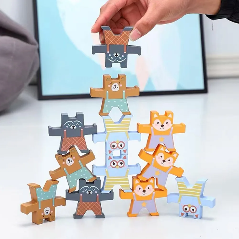 Stacked Educational Games, Family Interactive Games, Thinking Development Toys, Autism