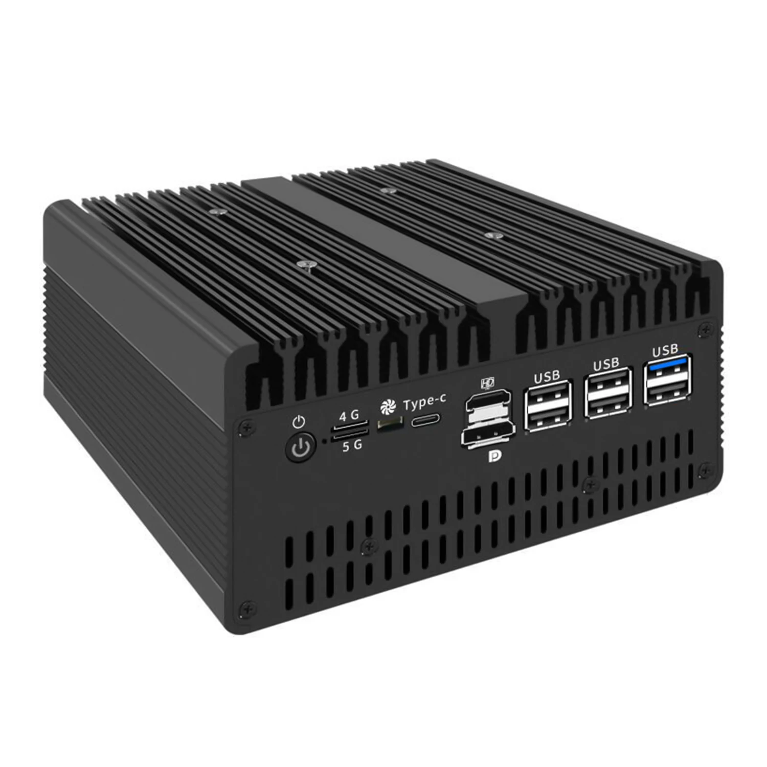 14th Gen Ultra 9 185H 7 155H كمبيوتر صغير 4x/2x 10G SFP كمبيوتر جدار الحماية 6*2.5G LAN Intel vPro Thunderbolt 4 NVMe Proxmox Server PC #6