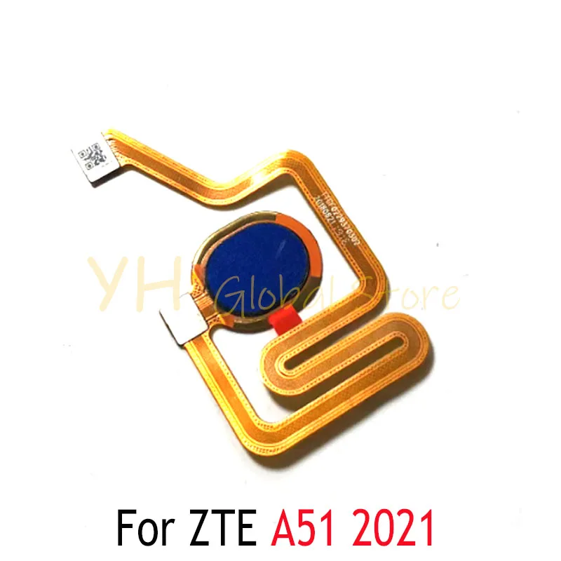 For ZTE Blade A51 2021 / A71 2021 Fingerprint Reader Touch ID Sensor Return Key Home Button Flex Cable Repair Parts