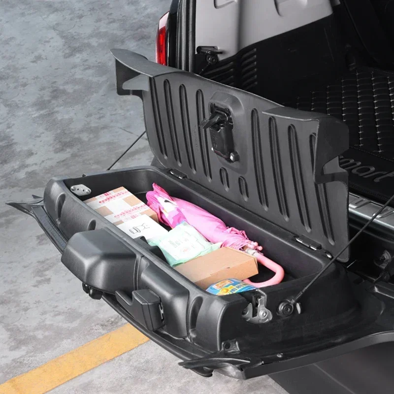 Car Trunk Lid Trunk Cover Multifunctional Storage Waterproof Seat for Back Cargo Area for Smart 453 forTwo 2015-2019