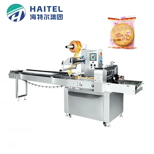Automatic Pouch Packing Horizontal Packing Pillow Wrapping Package Machine