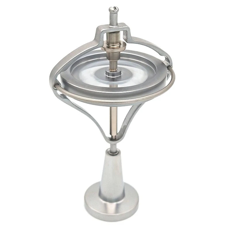 Mechanical Desk Fidget Toys Gyroscope Precision Meta Anti Gravity Spinning Top Technology Gadgets Educational Creative Gifts