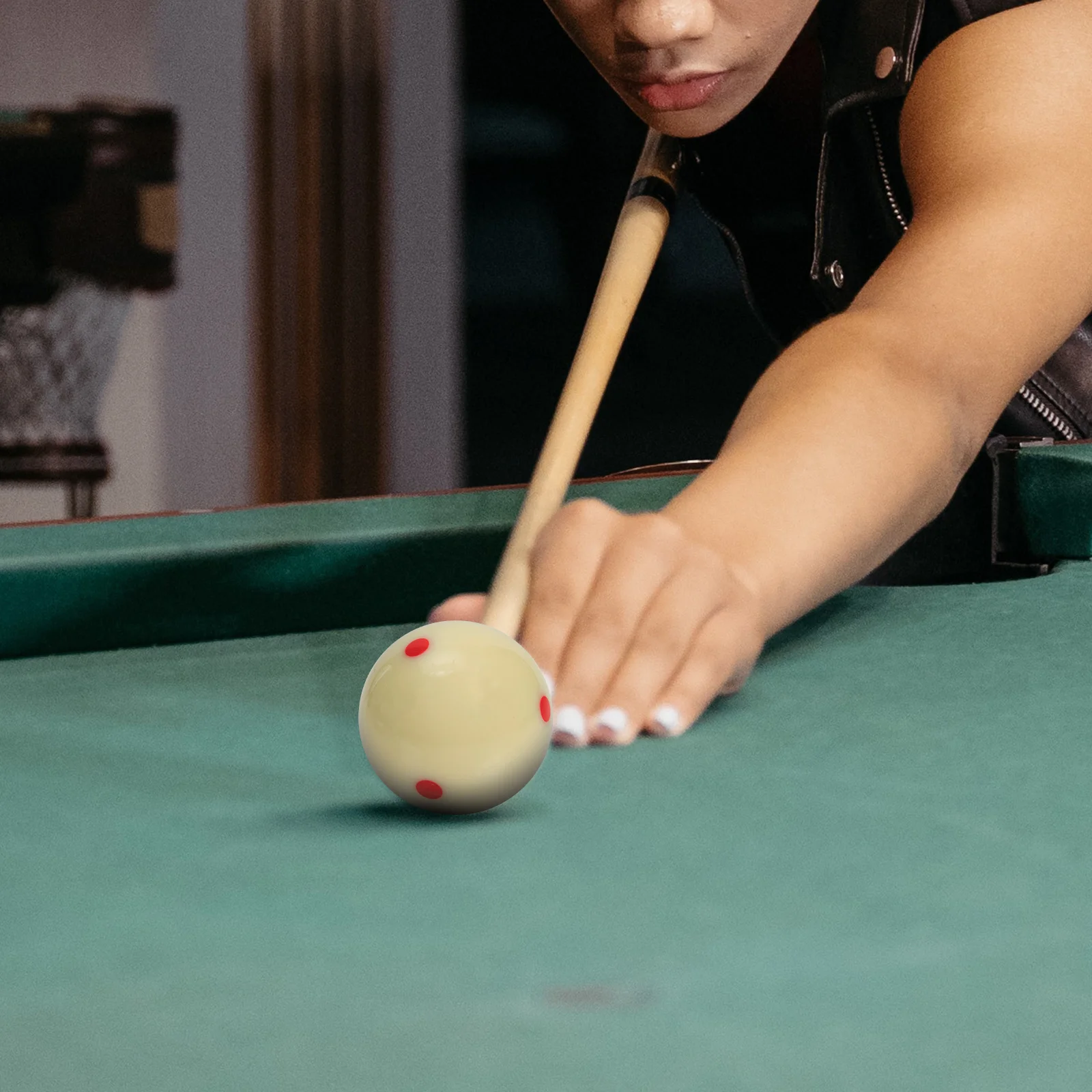 جديلة الكرة يتوهم البلياردو ممارسة التدريب حجم قياسي 6 نقاط مادة الراتنج المتانة تصور كرة جديلة #4