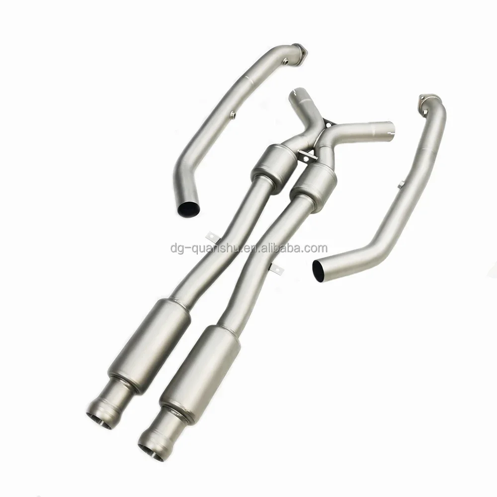 Exhaust Pipe for BMW M3 E90 E92 E93 S65 V8 Xpipe  with 200 cell catalysis center Pipe