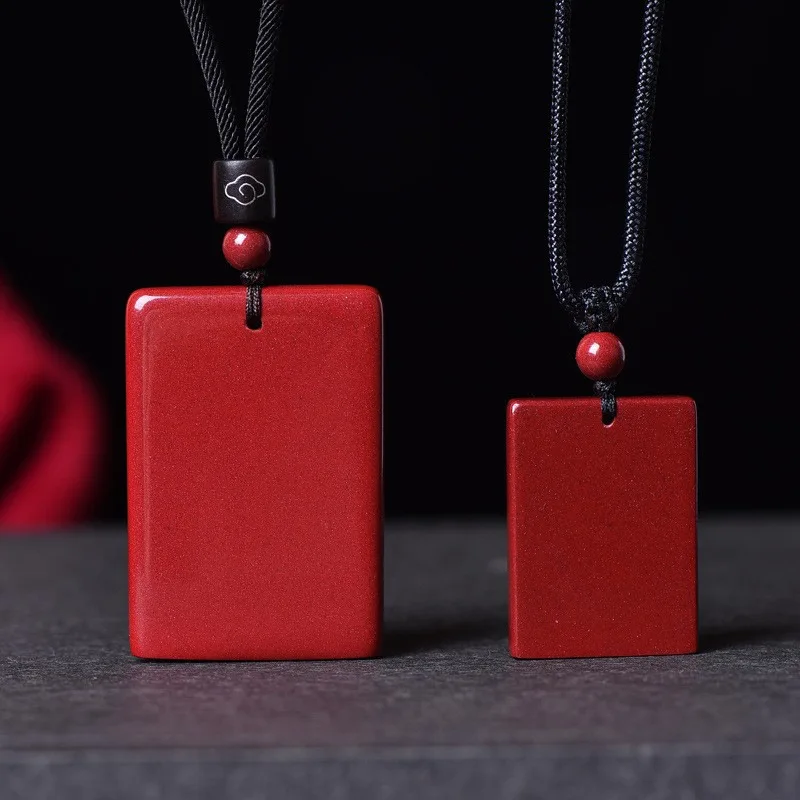 

Удачное ожерелье с высоким содержанием фиолетового золота, Глянцевая подвеска для мужчин и женщин