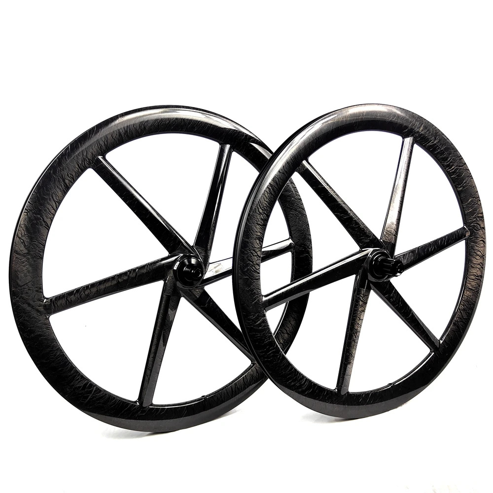 

BIKEDOC ZR2850 NEW 700C Design Tubeless wheels 6 spoke wheelset 50mm Super Lightweight 6-Spoke Carbon Wheel for Road Bikes