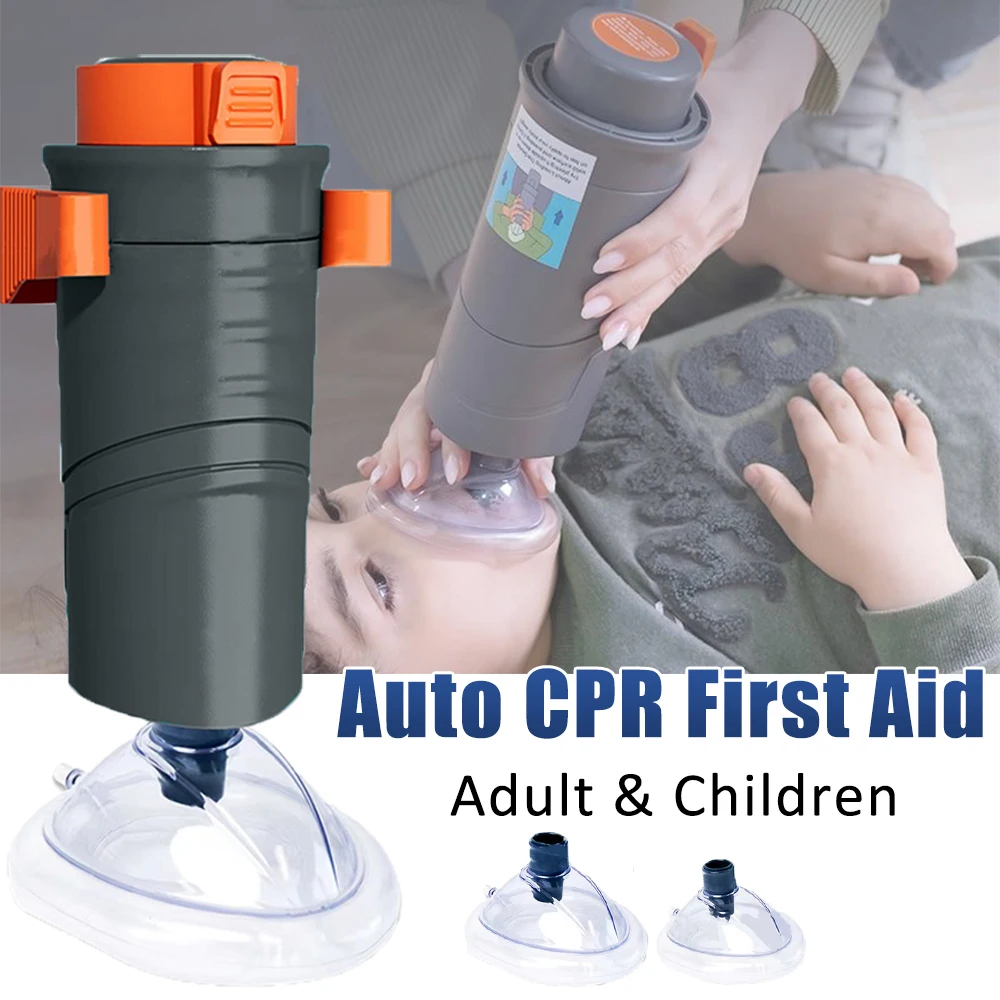 

First Aid CPR Mask Choking Rescue Device Travel Home Choking Emergency Device Adult Children Portable Asphyxia Rescue Machine