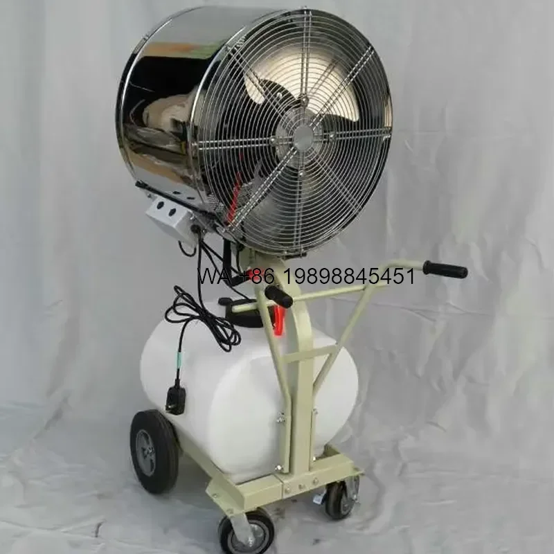Wmwmnu Water Fogger System Agriculture Greenhouse Water Spray Cooling Mist Fan for Poultry Farm Humidification