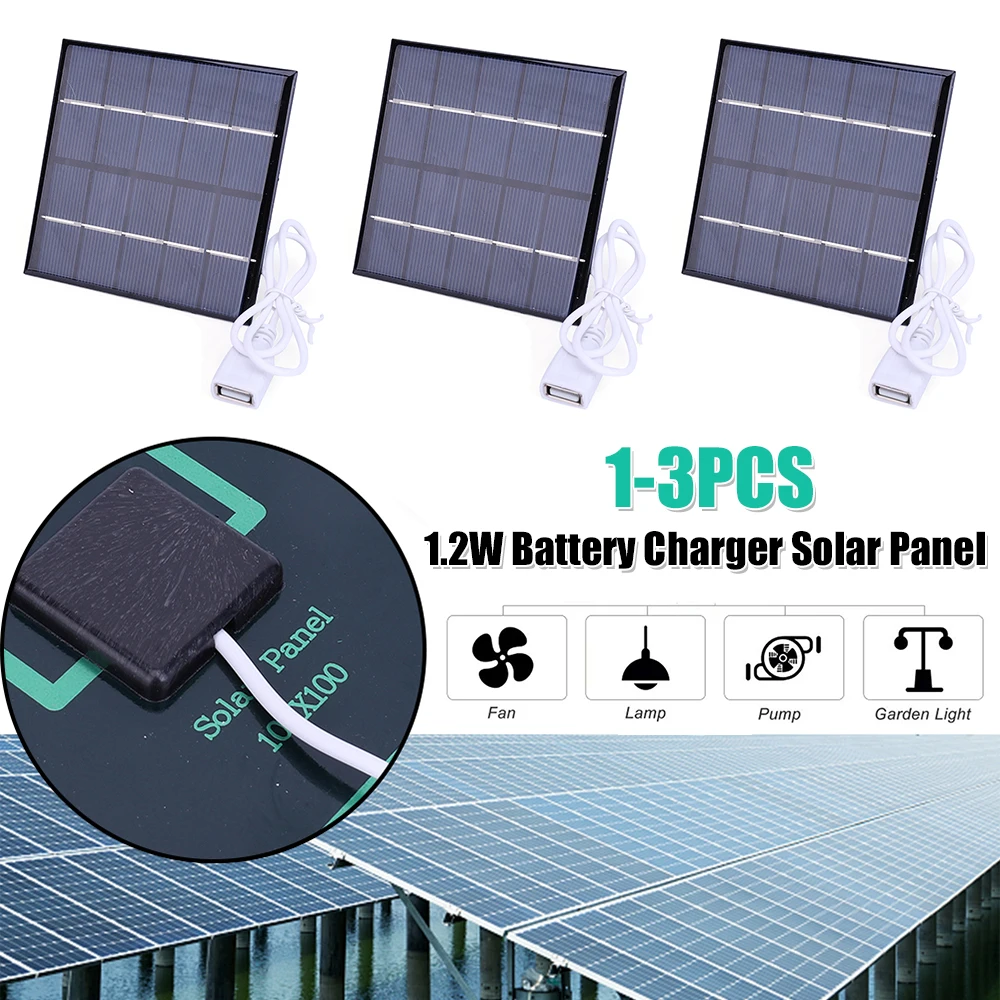 1.2W Portable Solar…