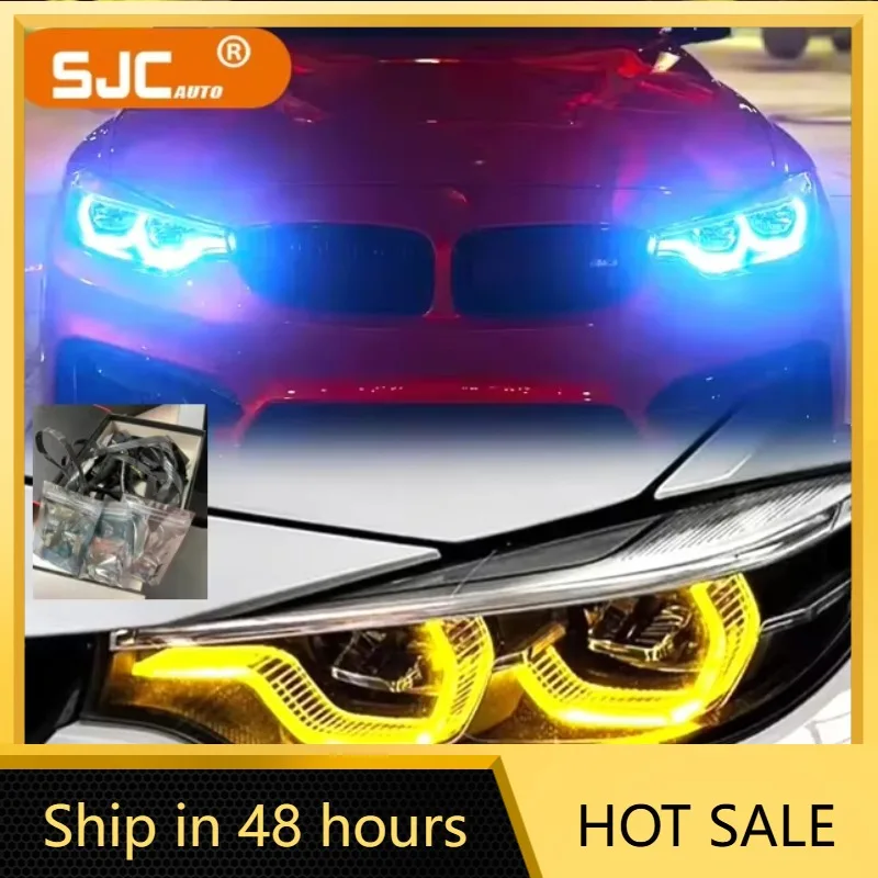 2026 SJC Dual Color DRL Module Board for  BMW F30 F32 F36 G20 F40 F22 F82 G30 Yellow White DRL Module Board Only Car Accessories