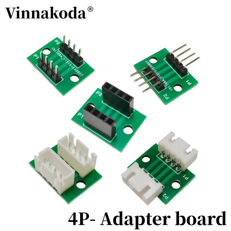 4P XH2.54 to 2.54 adapter board Welded XH terminal test board 1.6MM thick board PCB