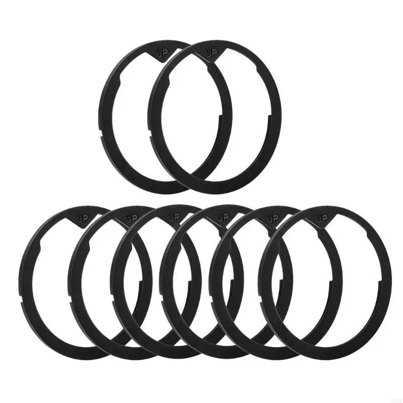 808f Juego 8 Juntas Silicona Cafetera Reemplazo máquinas café accesorio máquinas