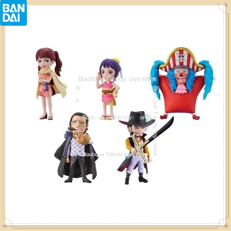 

В наличии: Оригинальная фигурка Bandai Banpresto WCF One Piece Dracule Mihawk, новая, в коробке, аниме-персонаж, игрушка.