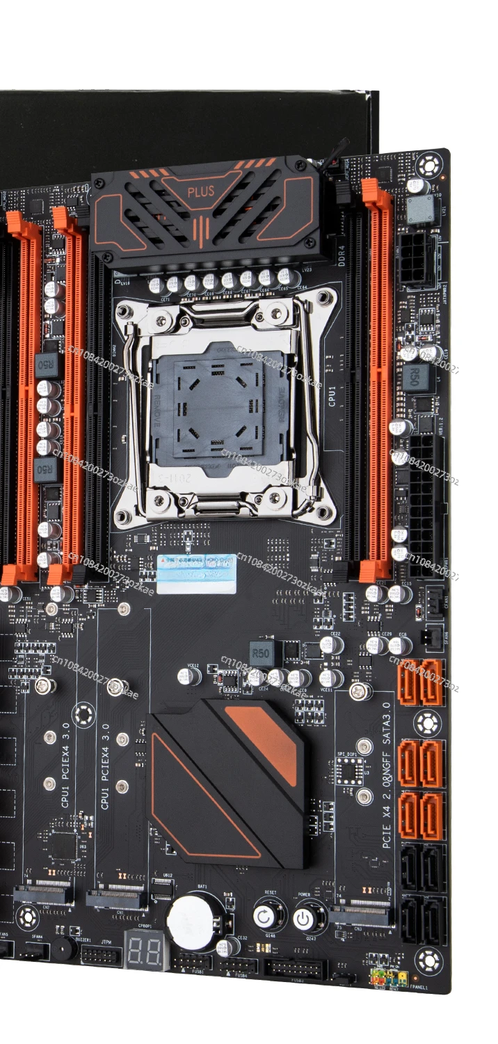 X99 Two-way Main Board Cpu Set 2011 E5 Game Studio Design Rendering Multi-open Xeon