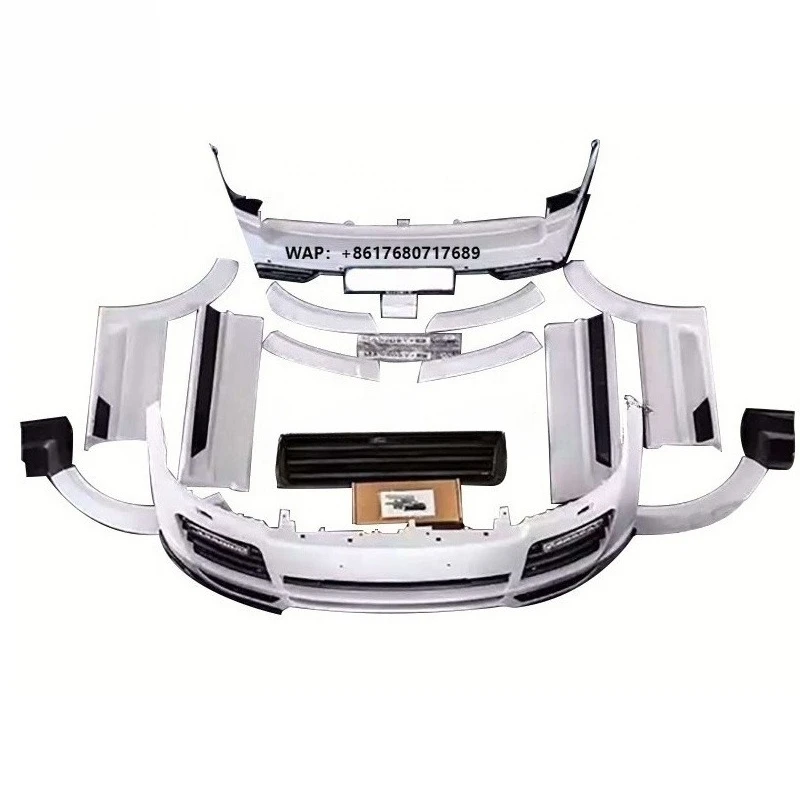 Msy Style Carbon Fiber Mix Fiberglass Material Front Rear Bumper Assembly Body Kit for  Range Rover Sport