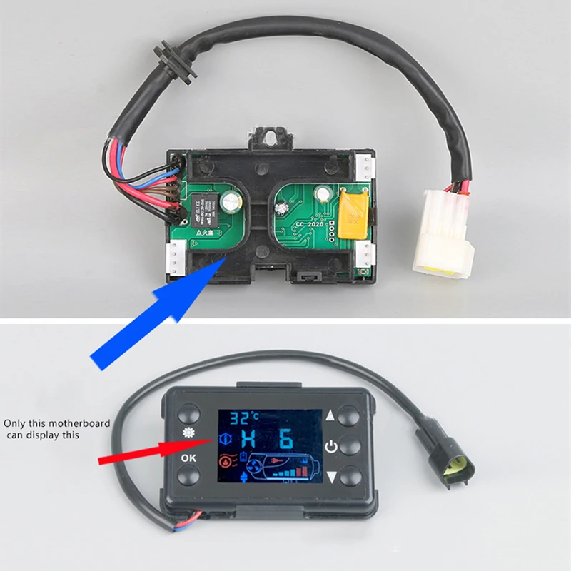 5KW Circuit Board Main Motherboard Controller For Air Parking Heater Air Diesels Heater Car Motherboard Controller 12V/24V